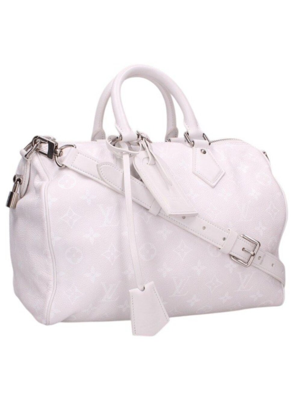 Louis Vuitton Speedy P 9 Korea Limited Monogram Lambskin Shoulder Bag 30